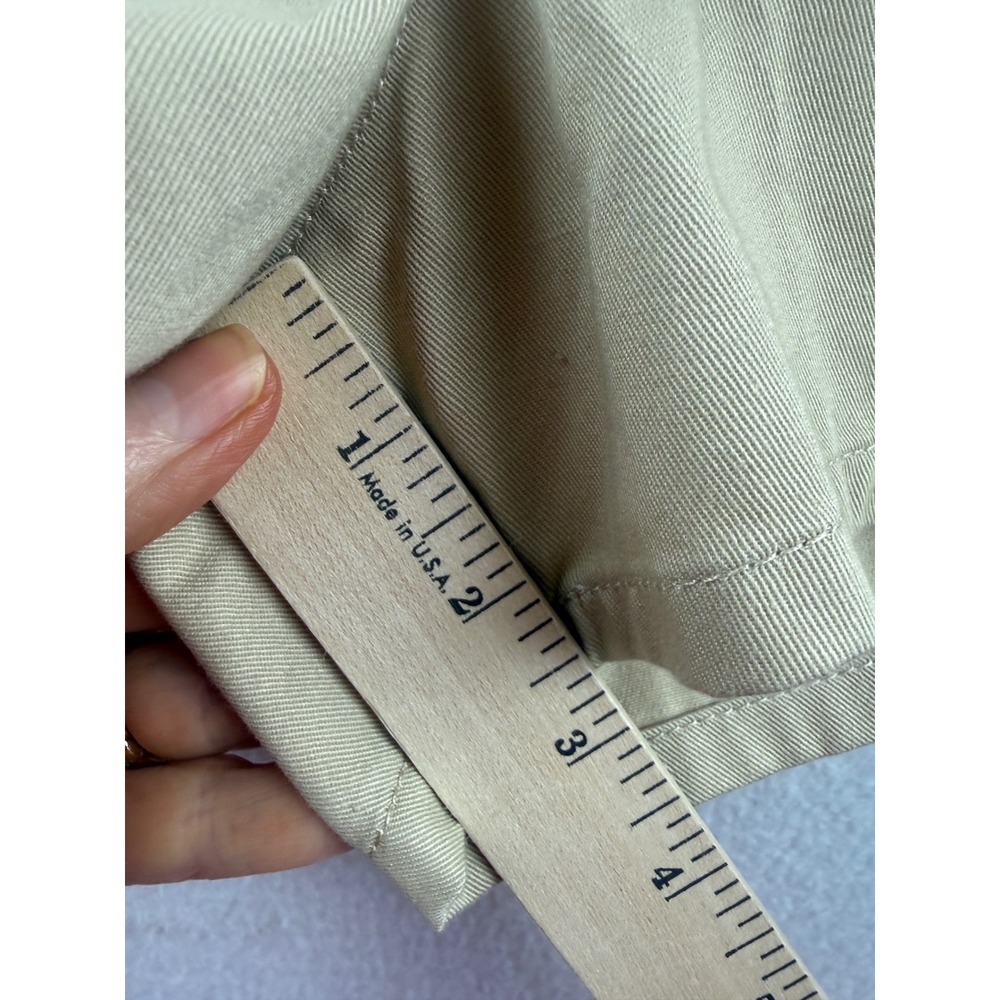 Volcom So Chickie Short Khaki Tan Chino Twill Skater Shorts Women Size 27 NEW - Picture 8 of 8